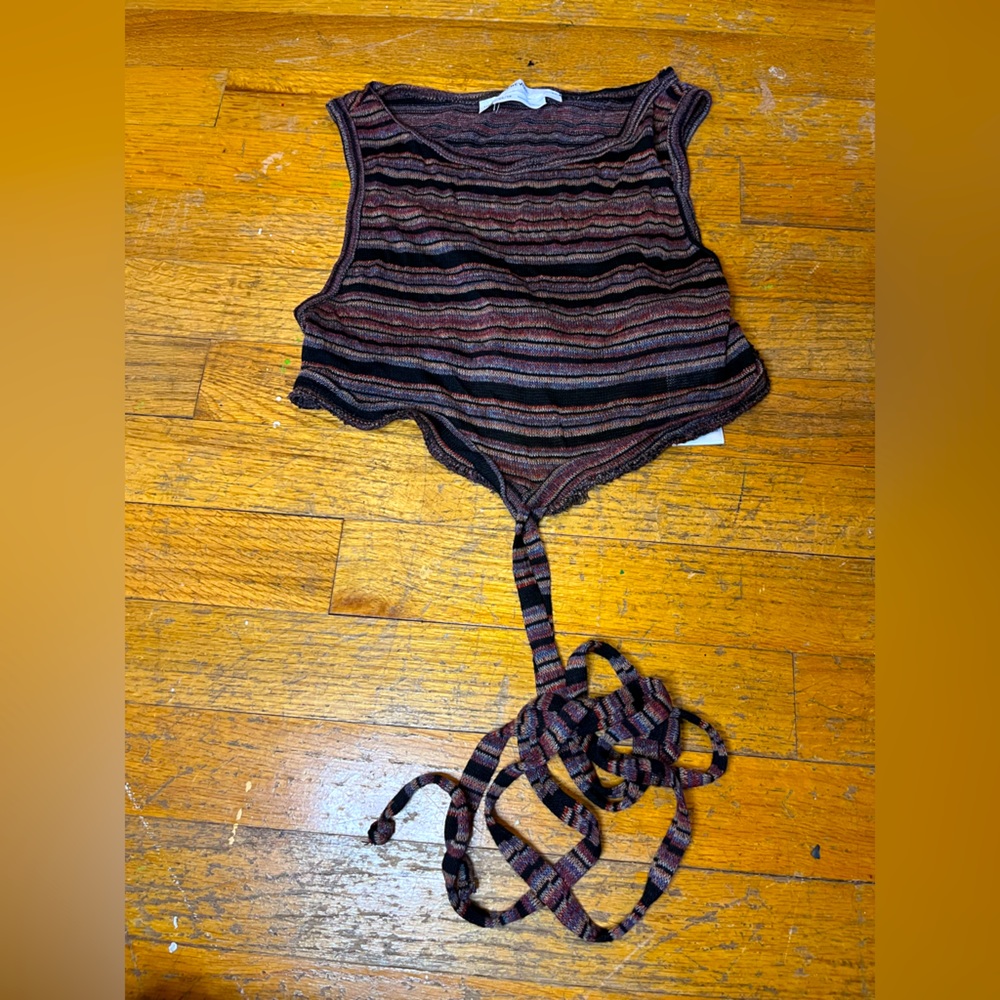 Urban Outfitters tied crop top